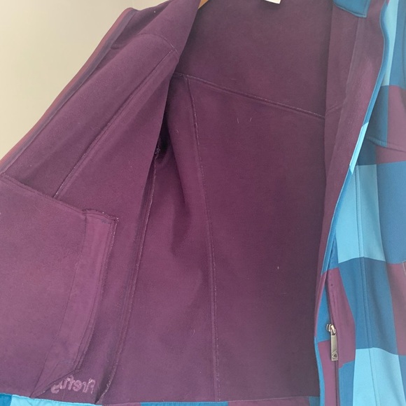 Firefly L Spring/Fall Cavelle Purple & Blue Jacket - Picture 5 of 7